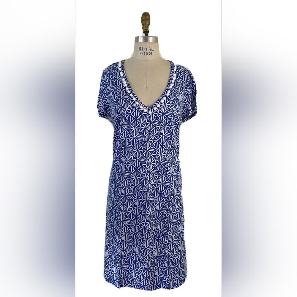 Lilly Pulitzer Corsica Blue Etta Dress Easy Peasy Size XXL NWT